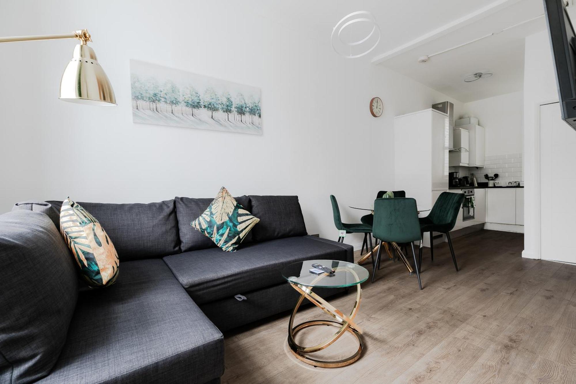 Cozy 1 Bedroom Flat Paddington 런던 객실 사진
