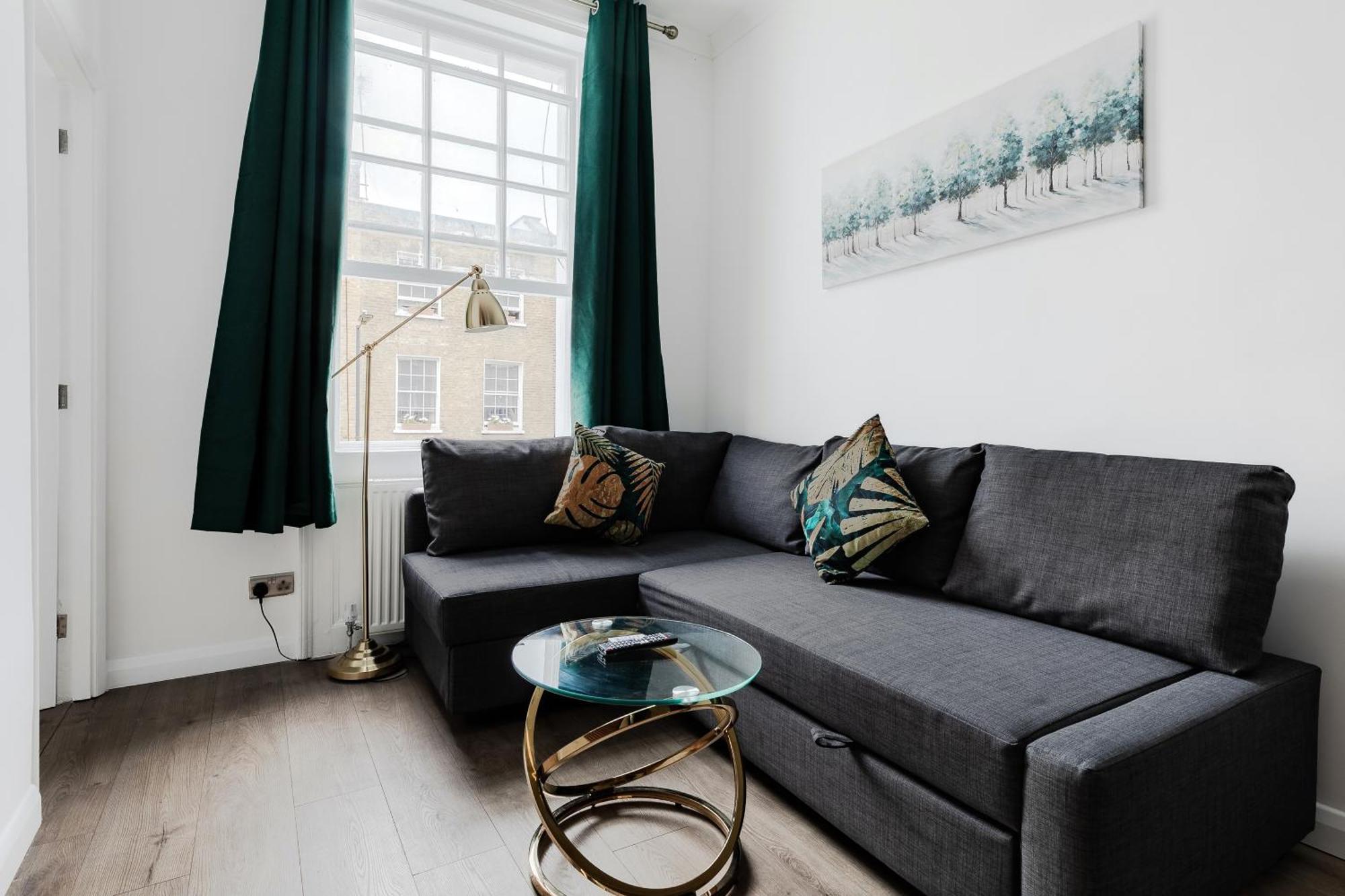 Cozy 1 Bedroom Flat Paddington 런던 객실 사진