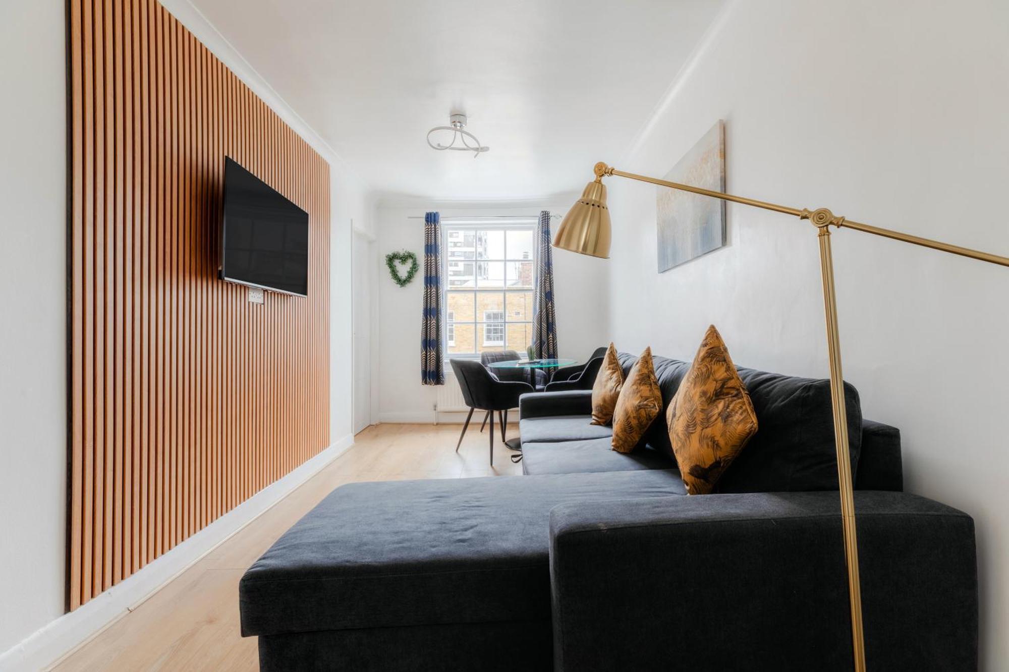 Cozy 1 Bedroom Flat Paddington 런던 객실 사진
