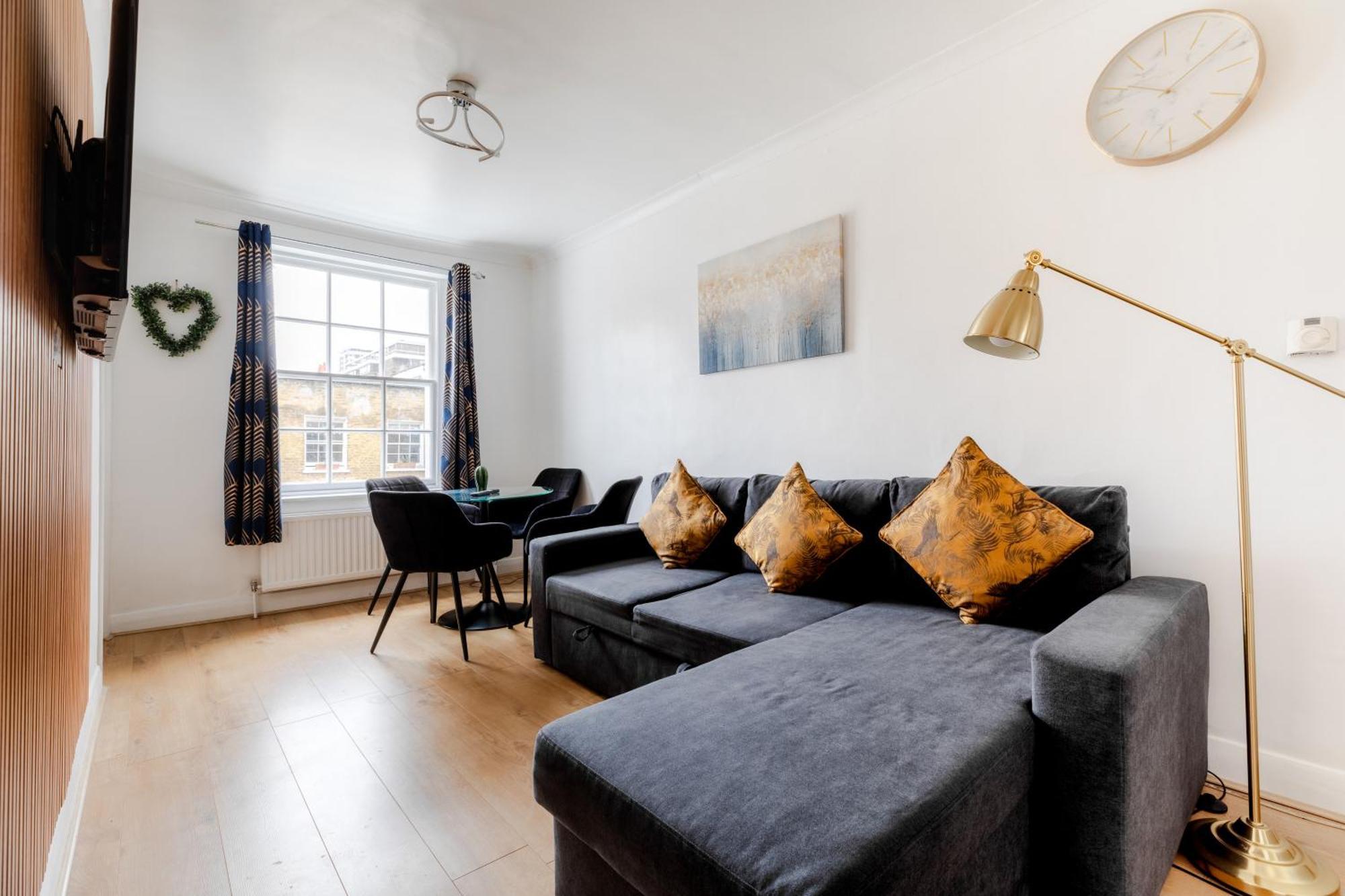 Cozy 1 Bedroom Flat Paddington 런던 객실 사진